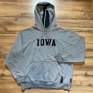90s Iowa center swoosh hoodie
